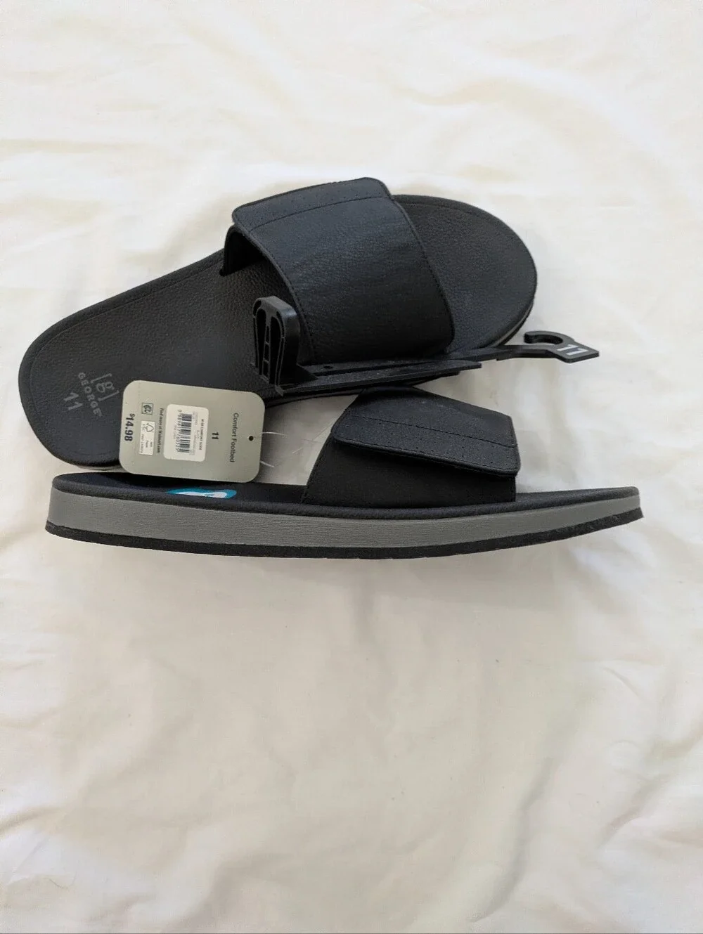 George Men's Comfort Slide Sandals